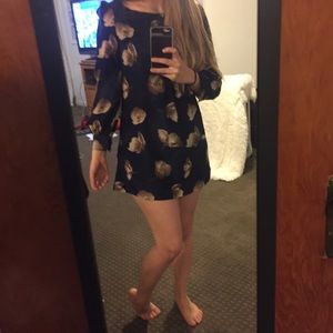 Floral mini dress